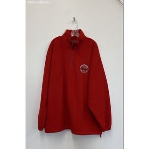 Sport One Red Vintage Nebraska Cornhaskers Flese‎ Sweater - Size XXL